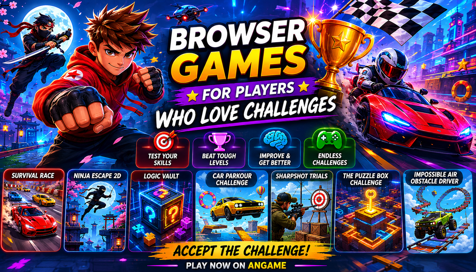 Browser Games for Players Who Love Challenges 🏆
